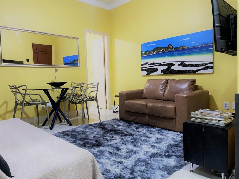 Incrivel Apartamento Na Avenida Atlantica Ріо-де-Жанейро Екстер'єр фото
